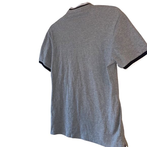 The Kooples Mens Polo Shirt Size Small Gray Short Sleeve Pure Cotton New - Picture 2 of 10